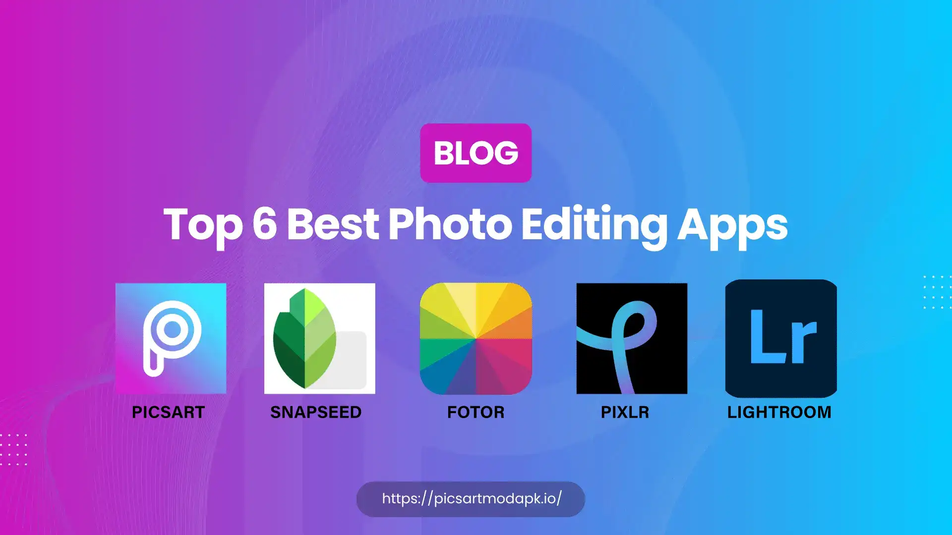 top 6 best photo editing apps 2024